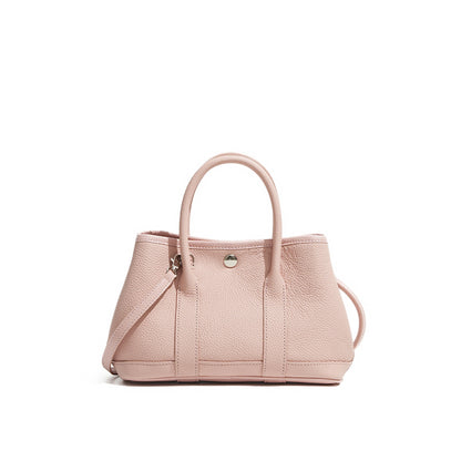 Leather crossbody women's bag hand-held mini garden bag