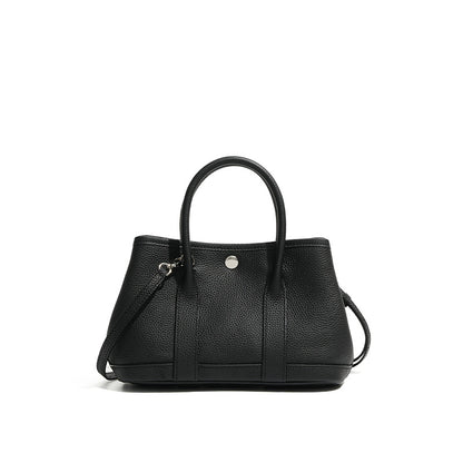 Leather crossbody women's bag hand-held mini garden bag